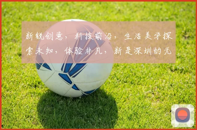 新锐创意，科技前沿，生活美学探索未知，体验非凡，新是深圳的无限可能